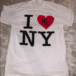 SHOOTING STARS NEW YORK THEME TSHIRT